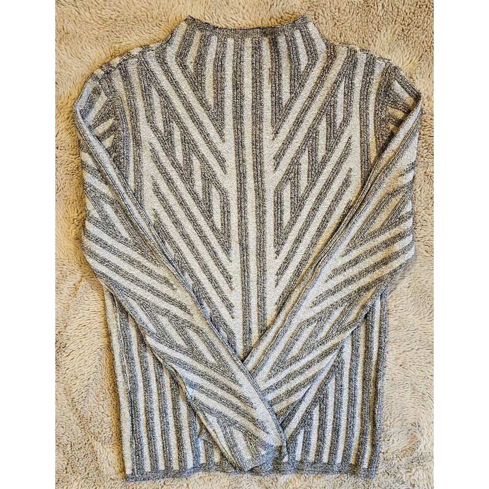 Truth by Republic Sweater, Retro, Indie, Geometrical, Gray, New, Womens Sz S/P - Picture 3 of 8